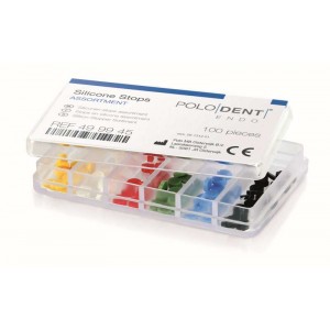 endodontic materials - Silicone stoppers Διάφορα βοηθητικά είδη